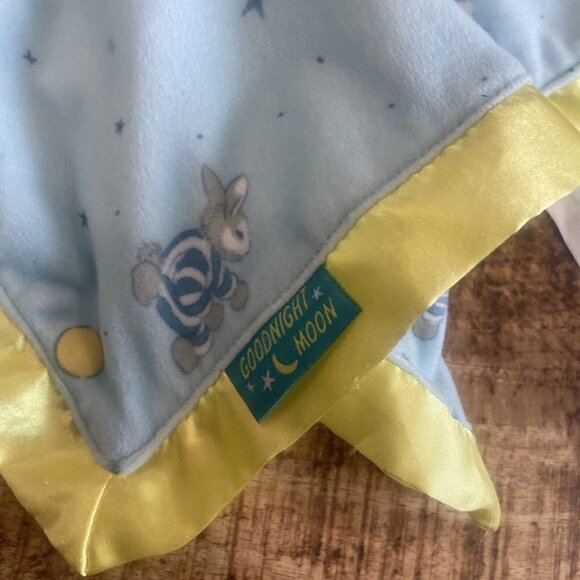 Goodnight Moon Lovey Plush Bunny Rabbit Stuffed Baby Toy Security Blanket - Picture 4 of 9